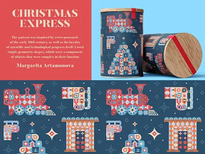 Christmas express 2d illustration art cartoon christmas christmas mood color design flat gift gift paper graphic design happy new year illustration merry christmas pattern print vector