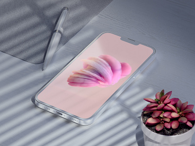 Screen Saver Swoosh 3d apple background c4d composition design gradient graphics design graphics designer illustration iphone minimalist mock up mockup pastel render screen saver smoke ui white