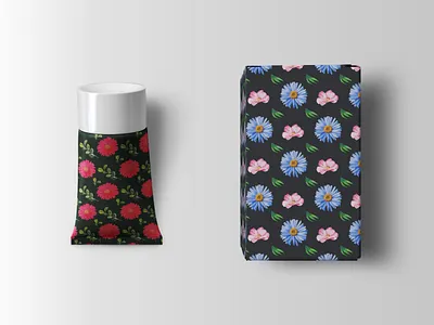 Aster flower pattern aster clothing design flower graphic design illustration mockup pattern