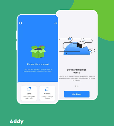 Delivery App in India app deliveryservice ui