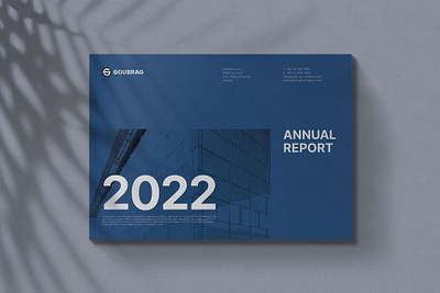 Goubrag Annual Report Vol.02 brochure template business catalog catalog clean company corporate creative design graphic design illustration indesign infographic informational landscape lookbook magazine modern print printable template