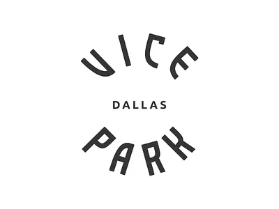 Vice Park branding design interiordesign logo