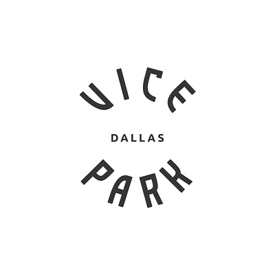 Vice Park branding design interiordesign logo