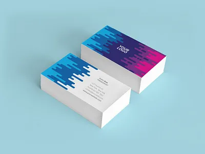 Colorful Artist Design Stationery artist brand stationery branding business card clean cool corporate corporate identity creative design identity letterhead logo design minimal pattern print professional simple stationery visual identity