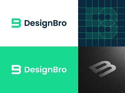 DesignBro Logo Redesign brand identity branding db design freelance freelance platform icon illustration logo logotype minimalist minimalist logo monogram platform rebranding redesign symbol ui visual identity