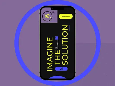 Xe.works design flat identity illustration logo minimal type typography ui web