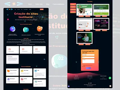 Pagina sedrux branding design graphic design landing page ui ux