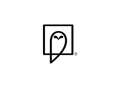 Owl animal bird branding logo logo design mark minimal owl rokac symbol