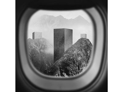 Photoshop scribbles no. 4 atmospheric illustration photomontage