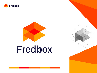 fredbox logo design for sale a b c d e f g h i j k l m n abstract box brand identity brand logo brand merk branding branding page colorful creative ecommerce fredbox gradient logo design logo designer logodesign moderb logo o p q r s t u v w x y z startup trendy logo