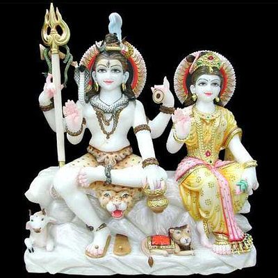 Buy Best Marble Gauri Shankar Statues at Suitable Price gaurishankarmarblemoorti gaurishivstautes marblemoorti shivparwatimarblestatues