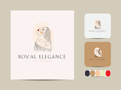 Line art Minimal logo. art business color creative design icon illustration label line art logo outline vector