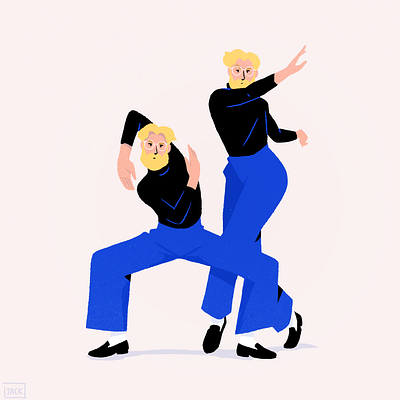 Voguing characterdesign colour dance design drawing fashion illustration paris style