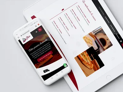 Modern food-truck website design branding design food food truck graphic design illustration modern pizzas slice truck ui vector website