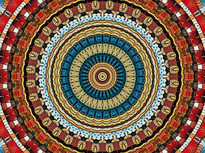 Patterns mandala energy app branding design icon illustration logo