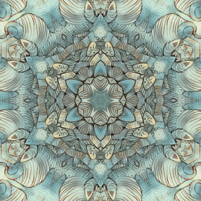 Patterns kaleidoscope mandala app design illustration logo