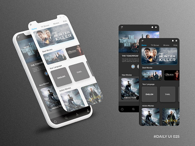 # Daily UI 025 / TV App daily ui daily ui025 design graphic design tv app ui visual design