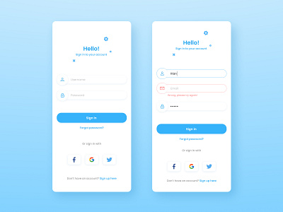 Login Page daily ui daily ui challenge dailyui design figma login login page sign in sign in page sign up sign up page ui