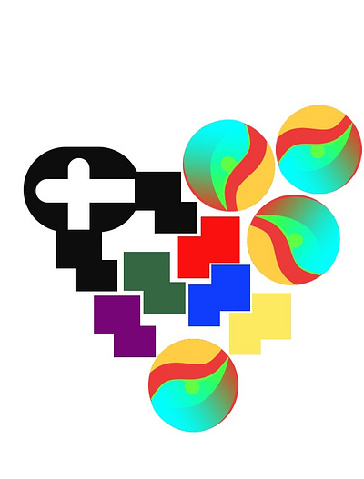 Art artistic graphic design work