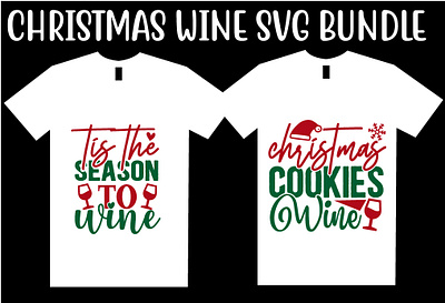 Christmas SVG T shirt Design Template christmas svg bundle