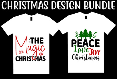 Christmas SVG T shirt Design Template christmas svg bundle