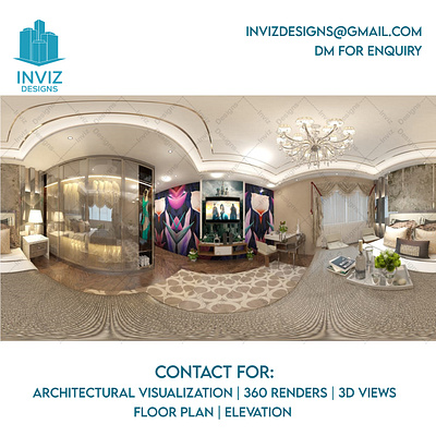360 Render for Bedroom 3d 3dvisualization architecture bedroom bedroomdesign bedroomideas decor design designer designing exterior furniture home homedecor interior interiordesign modern