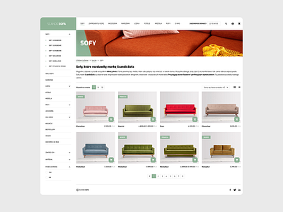 ScandicSofa design figma typography ui ux webdesign