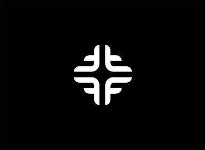 F letter logo black and white f letter logo f lettermark f logo logos minimal logos rebound rebound shot