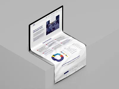 Information Portal Landing Page blog information landingpage news ui website