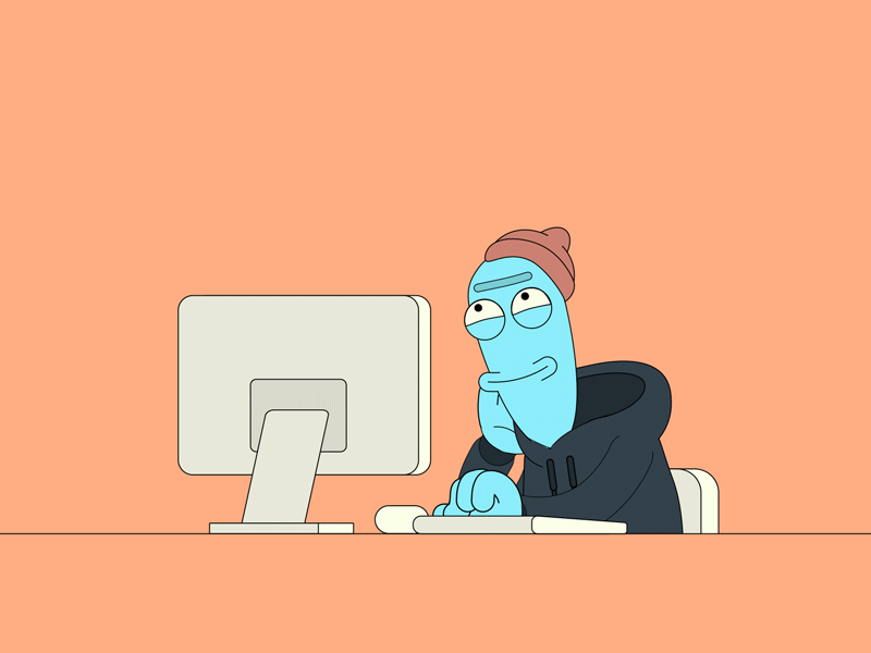 everything is fine 2d animation after effects animation design illustration motion design vector