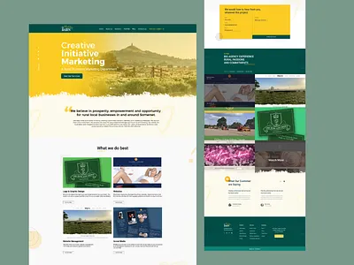 Local Business Marketing design ui
