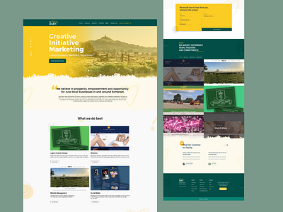Local Business Marketing design ui