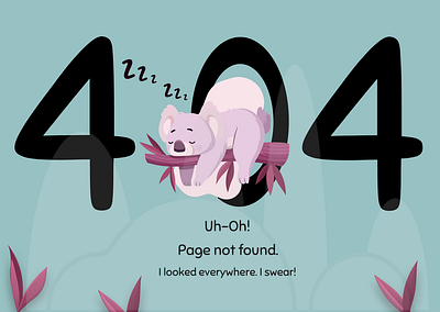 404 typography ui ux