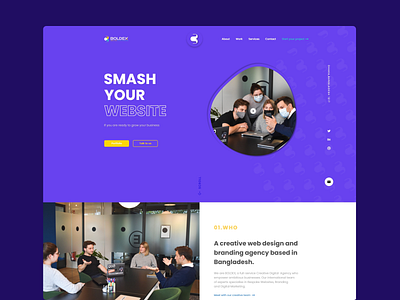 Digital Agency-Boldex design ui ux