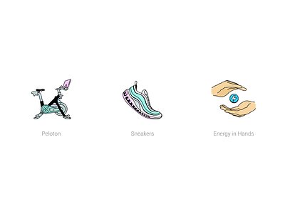 Outline icons - color sketches draw figma iconpack icons iconset outline sketch sketches sport work