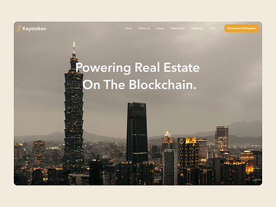 Keystoken Rebranding 3d 3d web animation branding clean crypto cryptocurrencies design illustration keys keystoken paralax parallax parralax real estate scroll ui ux web website