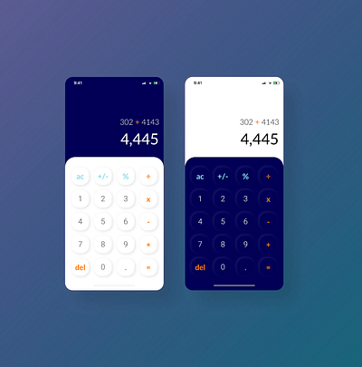 Daily UI : 004 - Calculator dailyui design product design ui