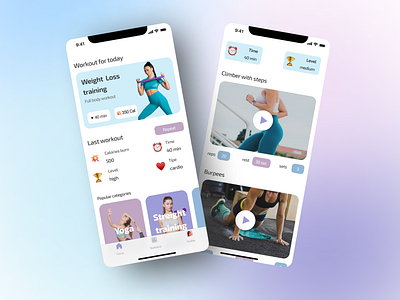 Fitness app app apple watch figma ios ui