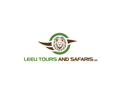 Leeu tours and safaris badge branding design graphic design illustration logo logo design ui ux vector