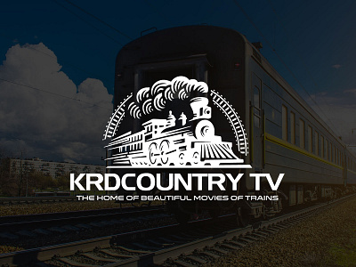 KRD country tv badge branding design graphic design illustration logo logo design ui ux vector