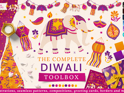Diwali Clipart Toolbox
