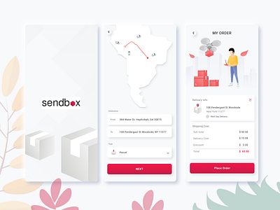 Delivery ui delivery delivery ui design illustration logo ui uidesign ux vector website design