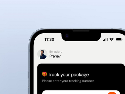 📦 Delivery Tracker app appdesign product design products ui uxui