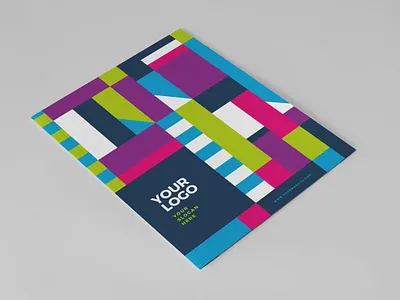 Cool Colorful Stationery brand stationery branding business card clean colorful cool corporate corporate identity creative identity letterhead logo design minimal mockup modern pattern print simple stationery visual identity