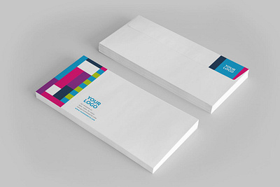 Cool Colorful Stationery brand stationery branding business card clean colorful cool corporate corporate identity creative identity letterhead logo design minimal modern pattern presentation print simple stationery visual identity