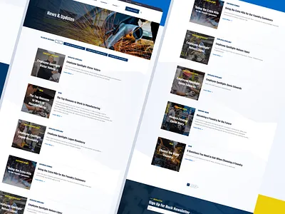 Buck Company - News branding clean design flat graphic design icon identity illustration manufacturing news news listing ui ux website design website redesign