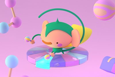 Changuito Challenge 3d animation c4d characterdesign chatacter cinema4d design digital art dojo studio graphic design illustration logo motion motion graphics render