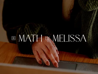 Custom branding for math tutor art direction brand design branding graphic design logo logo design