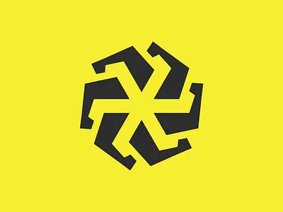 Manyhands Logo abstract arms branding flat graphic design hands hard work icon illustration logo simple teamwork work