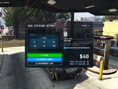 GTA 5 ONLINE UI ui